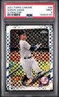2021 Topps Chrome X-Fractor #99 Aaron Judge PSA 9 Yankees MVP SP