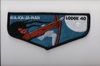 Lodge 40 Ma-Ka-Ja-Wan OA flap (CC)
