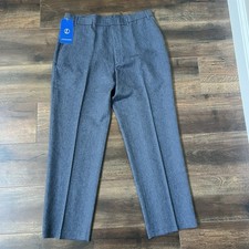 Vintage Levis Action Slacks 70s 80s men's polyester 38x31 Talon Zip Straight Leg