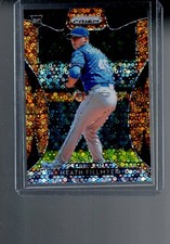 2019 Panini Prizm #209 Heath Fillmyer Neon Orange Donut Circles Prizm #/150