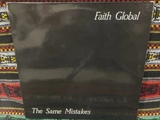 FAITH GLOBAL The Same Mistakes 12" vinyl LP new wave synth pop 1983