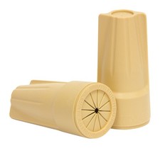 King Innovation 20111 Copper Tan 22 To 6 Awg 10a 30v Wire Connector 1-916 L In. King Innovation 20111 Copper Tan 22 To 6 Awg 10a 30v Wire Connector 1-916 L In.