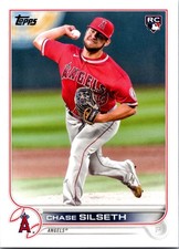 2022 TOPPS UPDATE RED DIE CUTS BASEBALL #US192 CHASE SILSETH RC