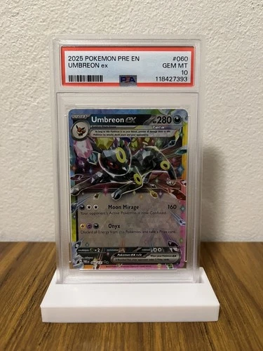 Umbreon ex 060/131 Double Rare Prismatic Evolutions 2025 Pokemon PSA 10