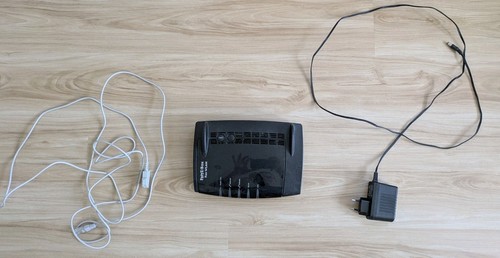 Fritzbox FRITZ!Box 7390 Fon WLAN AVM schwarz funktionstüchtig inkl. Kabel