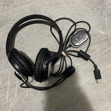 Microsoft LifeChat LX-3000 Black Headband Headset