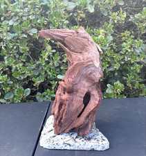 Aquarium Fish Tank Terrarium Aquascape Manzanita Root Trunk Granite Base