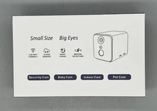 Small Size Big Eyes Mini Camera Security Wide Angle Recharge Battery WiFi Night