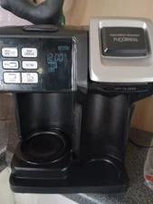 Hamilton Beach FlexBrew Trio Coffee Maker Black Used Good Cond Fast Ship 🚀