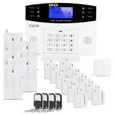 24pcs Home Burglar Alarm System Wireless DIY 4G WiFi GSM for Home Security Al...
