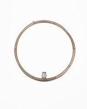 11ct VS-GH Round Cut Lab Grown Diamond 14kt Solid Yellow Gold Solitaire Necklace
