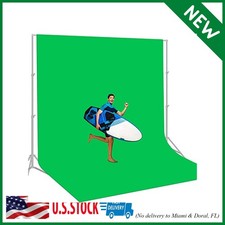 12 X 10 FT Large Green Screen Backdrop for Photography, GreenScreen Background f