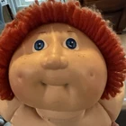 Cabbage Patch Kids Cloth Doll Red Hair Signed by Xavier Roberts 1982 Original