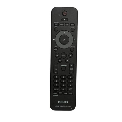 Philips Home Theater System Remote Control Black Wireless Replacement Audio Unit