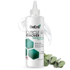 Instant Cuticle Remover Gel, Eucalyptus, 8 Oz Bottle, Professional Cuticle Softe