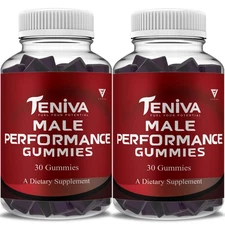 (2 Pack) Teniva Daily Performance, Teniva Maximum Strength (2 Month Supply)