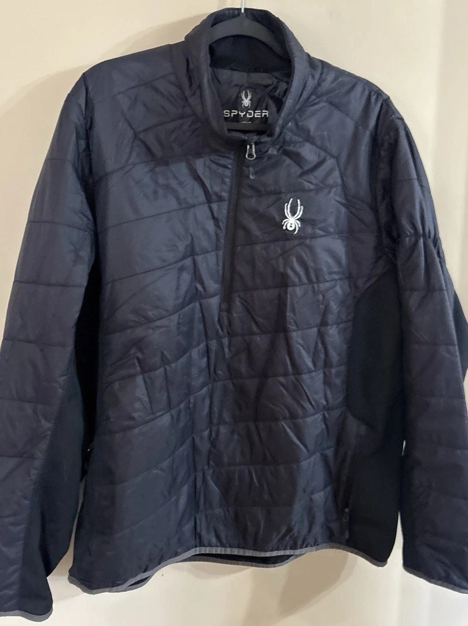 Spyder Glissade Hybrid Insulated Winter Men’s Jacket Black Size XXL