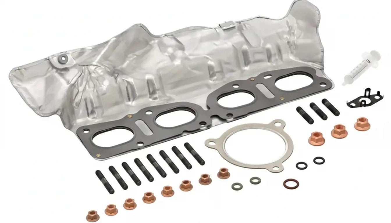 ELRING 523.800 Kit montaggio, Compressore con guarnizioni, con bulloni/viti - Immagine 2