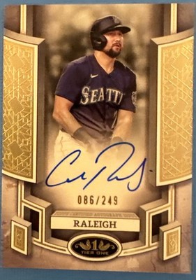 2024 Topps Tier One - Breakout Autographs Cal Raleigh #BOA-CRA 