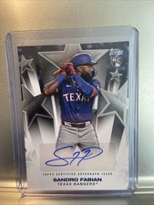 2025 Topps Series 2 - Baseball Stars Autographs Sandro Fabian #BSA2-SF (AU, RC)