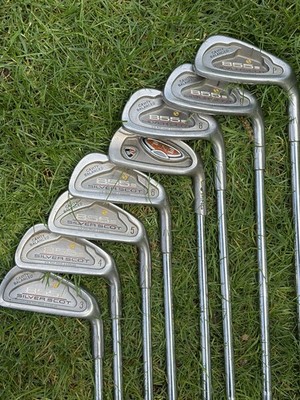 Tommy Armour 855s Silver Scott 3-6, 8-PW, Ping 7 Iron Set  of Clubs