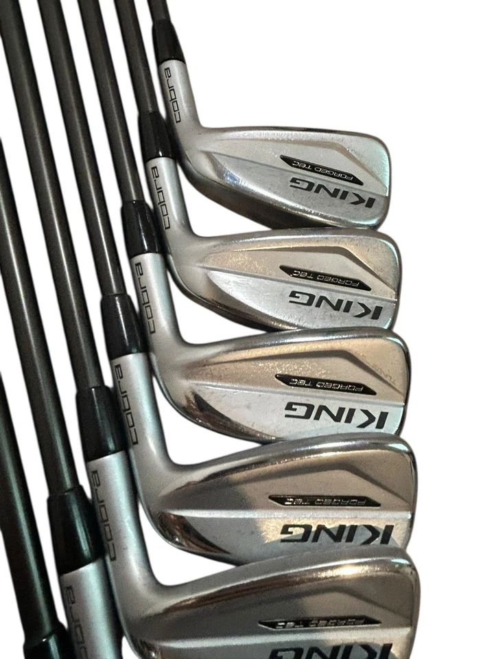 Juego de Hierro Forjado Tec Cobra King 5-GW Mano Derecha Grafito Retroceso F4 Flexión Rígida Foto 4 de 4