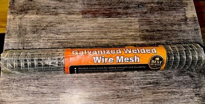 Maporch Hardware Cloth - Galvanized Wire Mesh Roll For Vent, Rabbit Fe