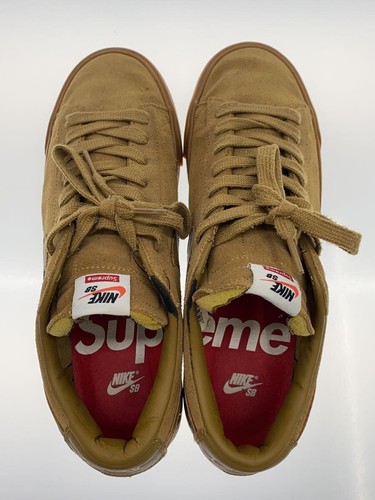 Nike Sb Blazer Low Golden Beige/Cml/Suede// - Picture 3 of 6