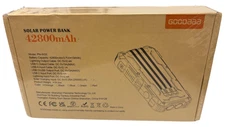 Solar Charger Power Bank 42800mAh Portable Charger Power Bank External Battery