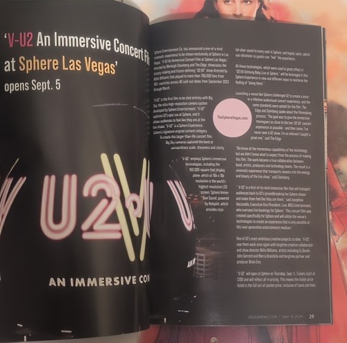Las Vegas Prime Magazine September 8 2024 Noche UFC 306 O'Malley Ortega Grasso - Afbeelding 7 van 10