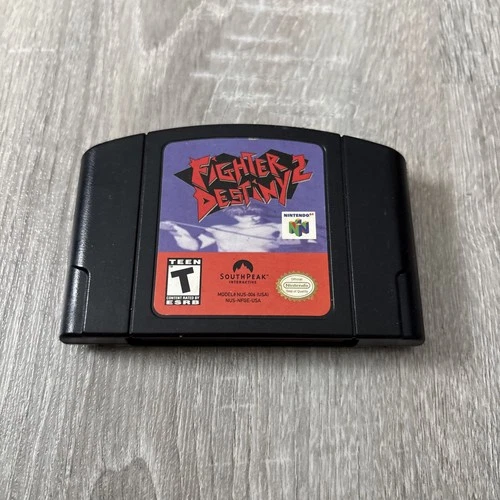 Fighter Destiny 2 N64 Nintendo 64 2000 Authentic Tested Super Fun Rare