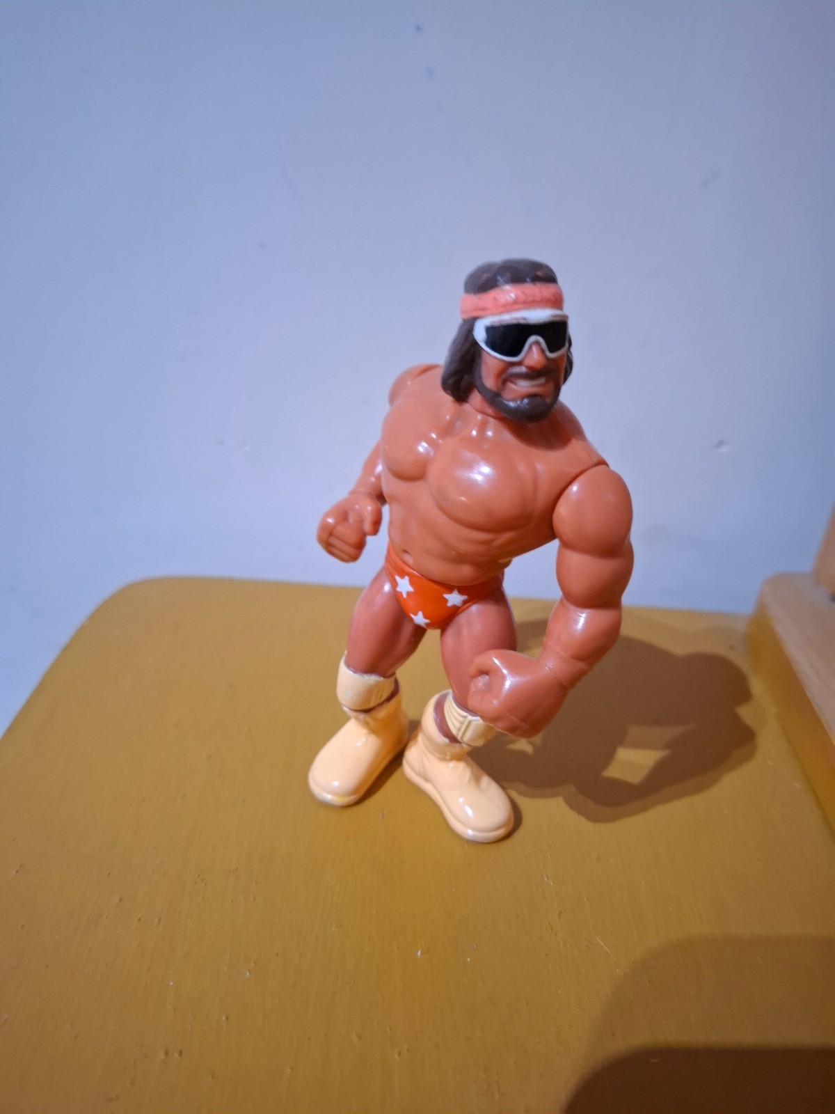 Action Figure WWF Wrestling Macho Man Randy Savage Titan Sports '90 - mossa ok*