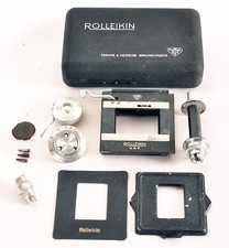 Rollei Rolleiflex TLR Rolleikin 35mm Film Adapter Conversion Kit In Hard Case b