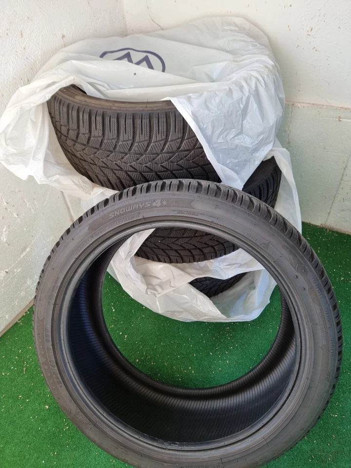 4 WINTERREIFEN LASSA 245/40 R19 98V SNOWAYS 4 gebraucht neuwertig - Bild 2 von 4