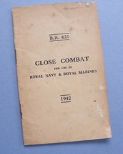 WW2 Booklet "Close Combat" - for use in Royal Navy & Royal Marines