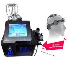 5D Quantum Magnetic Anti-Aging Body RF Relief Brain Sleep Assistance Head Massag