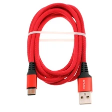 For Samsung Galaxy Z Flip6 - Type-C Red 10ft USB-C Cable Charger Cord Power Wire