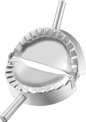 6 Inch Empanada Press, Large Stainless Steel Dumpling Maker, Dough Cutter/Dumpli