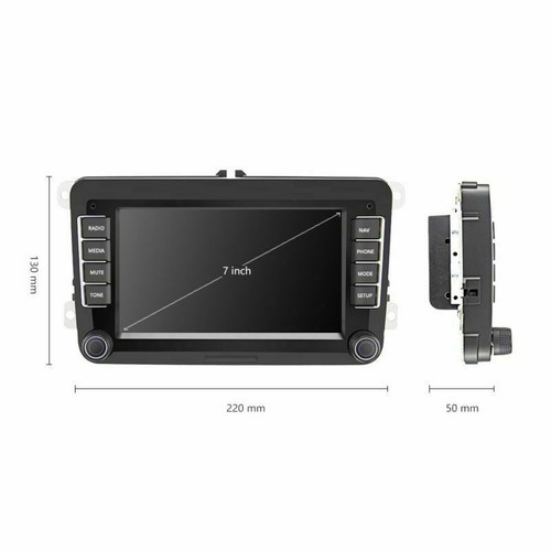 Autoradio 7" Android GPS Navi Wifi mit DAB+ Box Für VW GOLF 5 Touran Polo Passat - Bild 8 von 12