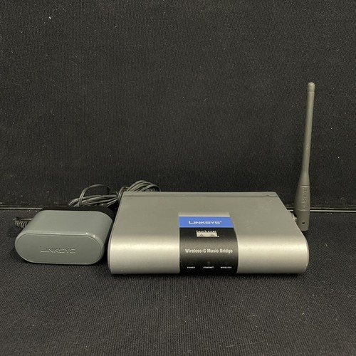 Cisco Linksys Wireless G Music Bridge 2,4 Ghz 802.11g Model No WMB54G ungetestet