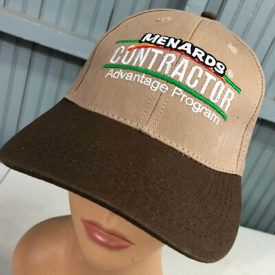 Menards Contractor Advantage CertainTeed Adjustable Baseball Cap Hat
