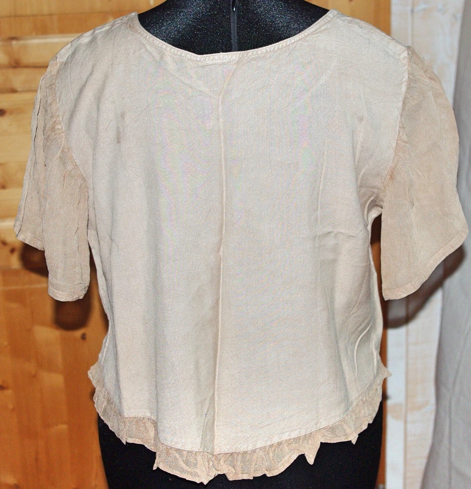 boléro léger beige marron coline taille unique - Photo 2/4