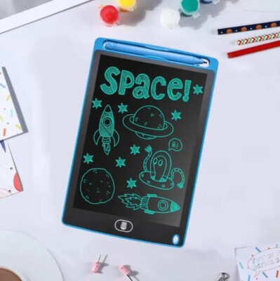 8,5'' elektronische Kinder Schreib und Maltafel Blau Neu