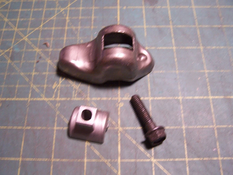 2 brazos basculantes 23-855 con brazo pivotante y perno para Ford, Lincon, Mercury 6,6 L, 7,5 L Foto 3 de 4