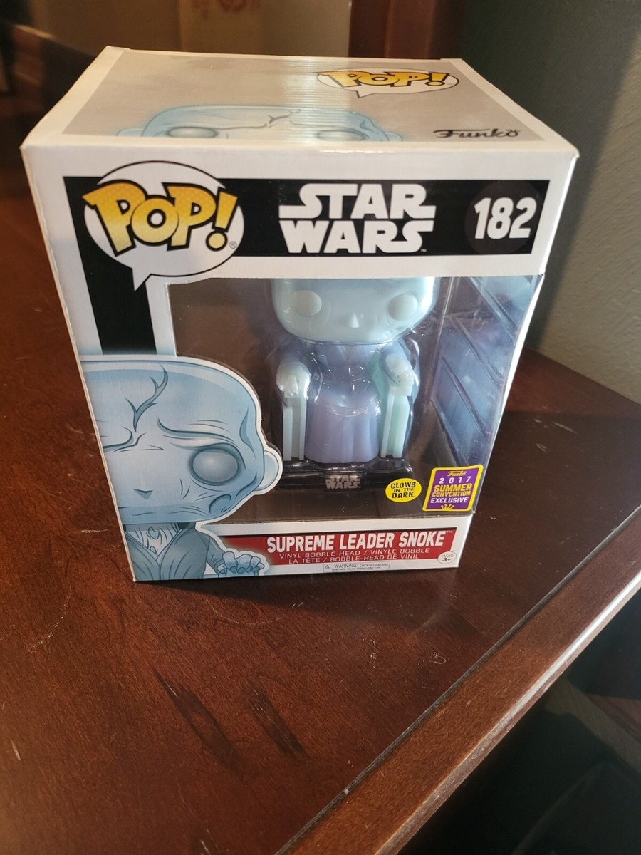Supreme Leader Snoke- Star Wars Funko Pop! # 182 exclusive