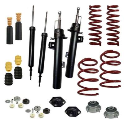 Stoßdämpfer Sport Fahrwerk Feder 35mm Domlager paßt für BMW 3er E90 E91 E92 E93