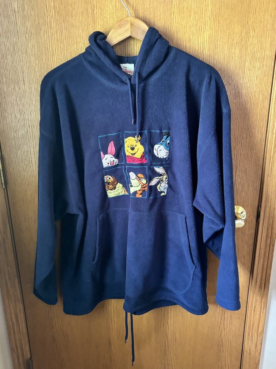 Vintage 90s Men’s Disney Store Fleece Winnie The Pooh Sweatshirt L
