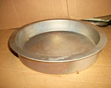 Vintage Roshco Round Air Bake/Insulated Aluminum Cake/Baking Pan 9" X 1 5/8"