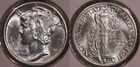 1936 P Mercury Dime GEM BU! FULL BANDS! 36P46