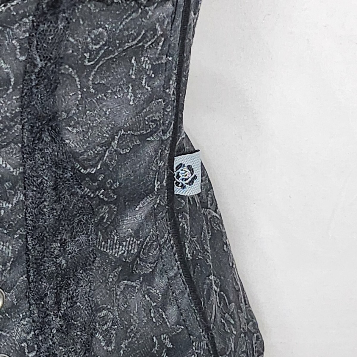 【新品】theredthread S burlesque corset gray THEREDTHREAD / ザレッドスレッド】S corset camisole thread